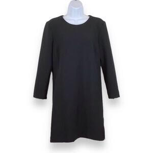 C. WONDER Black Long Sleeve Shift Dress size 4
